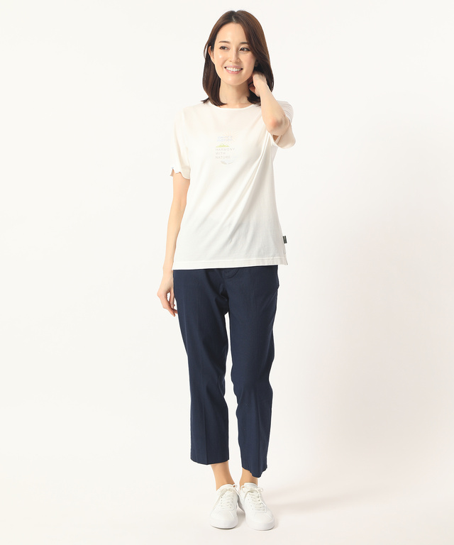 エコモチーフプリントTシャツ