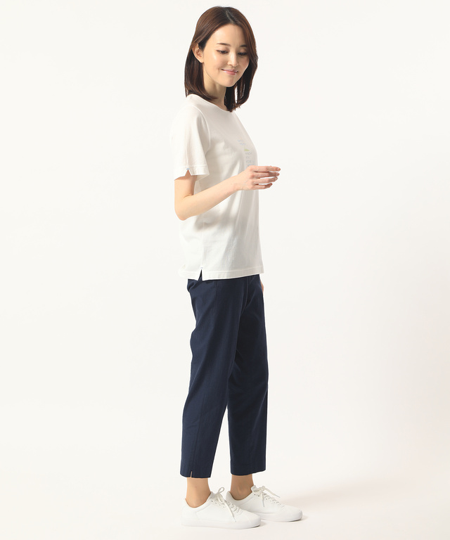 エコモチーフプリントTシャツ