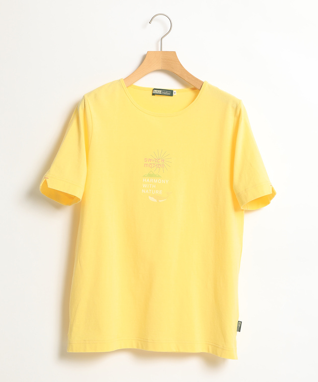 エコモチーフプリントTシャツ