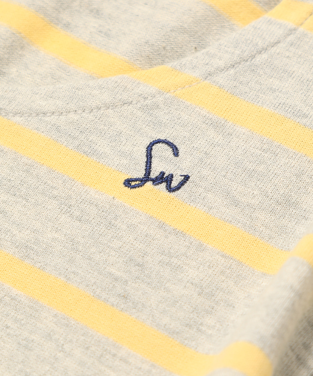 バイカラークルーネックTシャツ