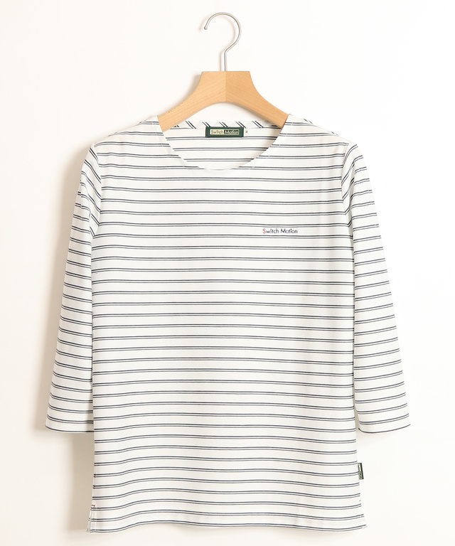 ツイルボーダーTシャツ