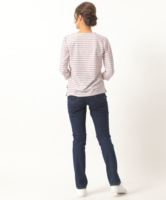 ツイルボーダーTシャツ