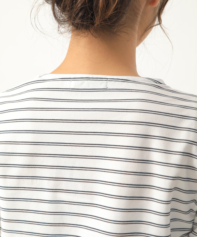 ツイルボーダーTシャツ
