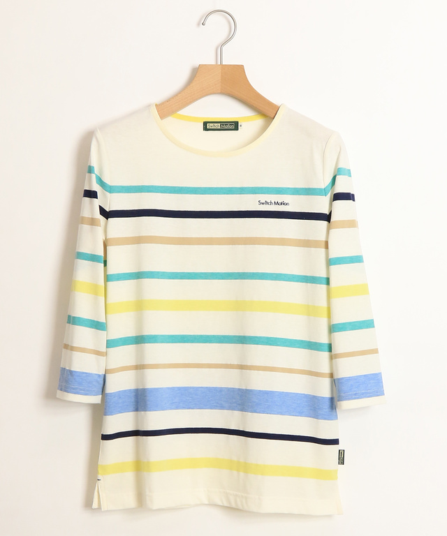 スノーコットンボーダーTシャツ