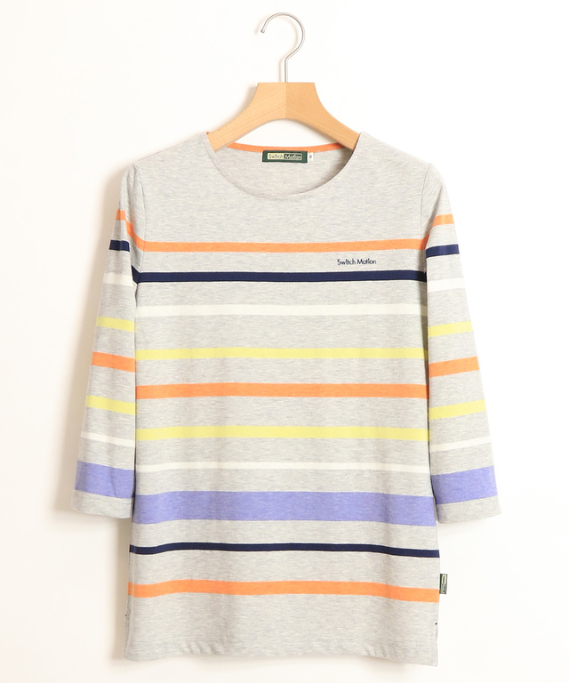 スノーコットンボーダーTシャツ