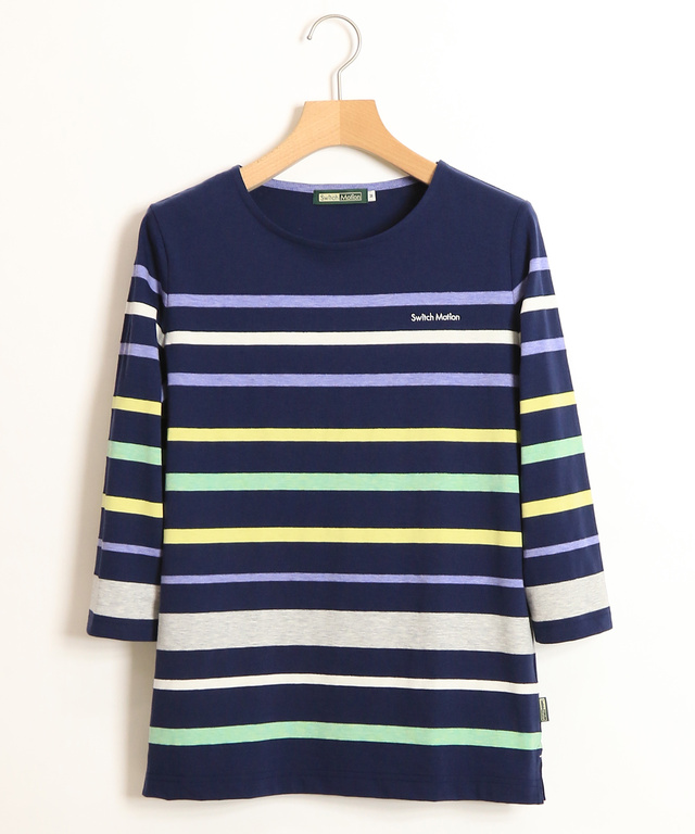 スノーコットンボーダーTシャツ