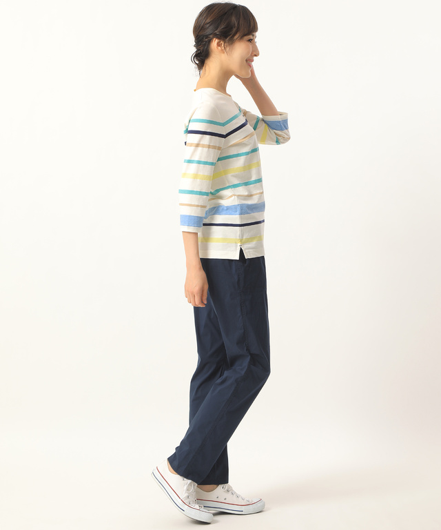 スノーコットンボーダーTシャツ