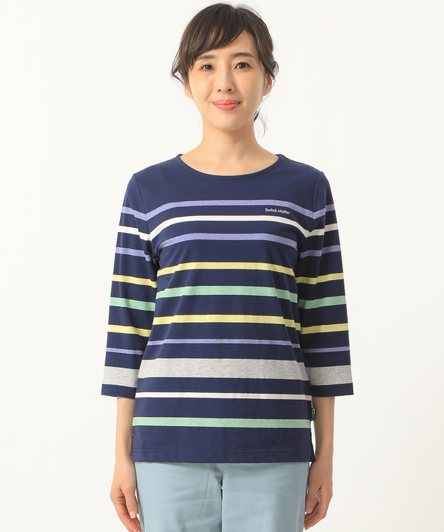 スノーコットンボーダーTシャツ