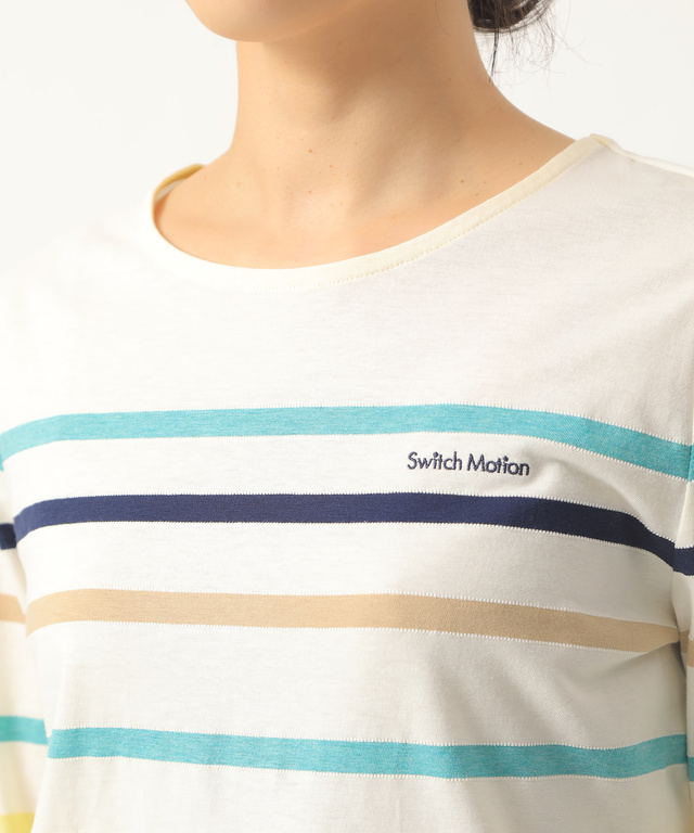 スノーコットンボーダーTシャツ