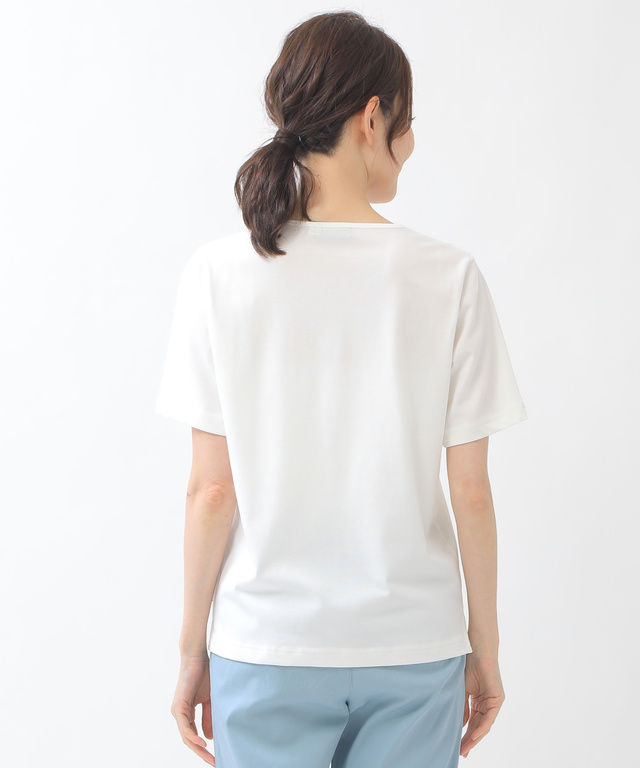 ペイント風プリントTシャツ【UV加工】