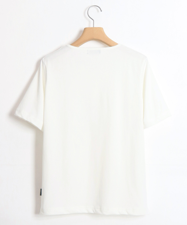 ペイント風プリントTシャツ【UV加工】