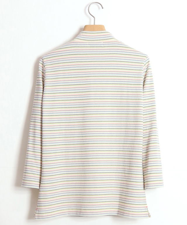 ハイネック ジャカード Tシャツ