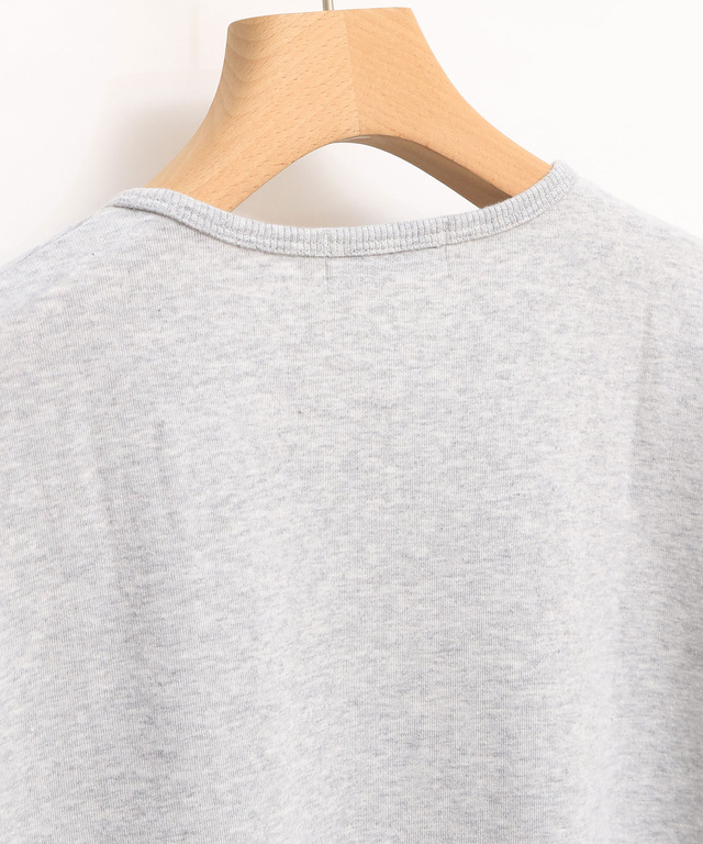 ワッペン クルーネック Tシャツ【吸汗速乾】