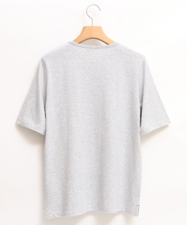 ワッペン クルーネック Tシャツ【吸汗速乾】