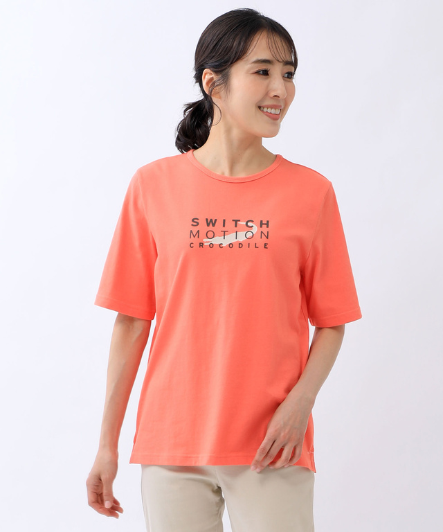 ロゴプリントTシャツ【吸汗速乾】