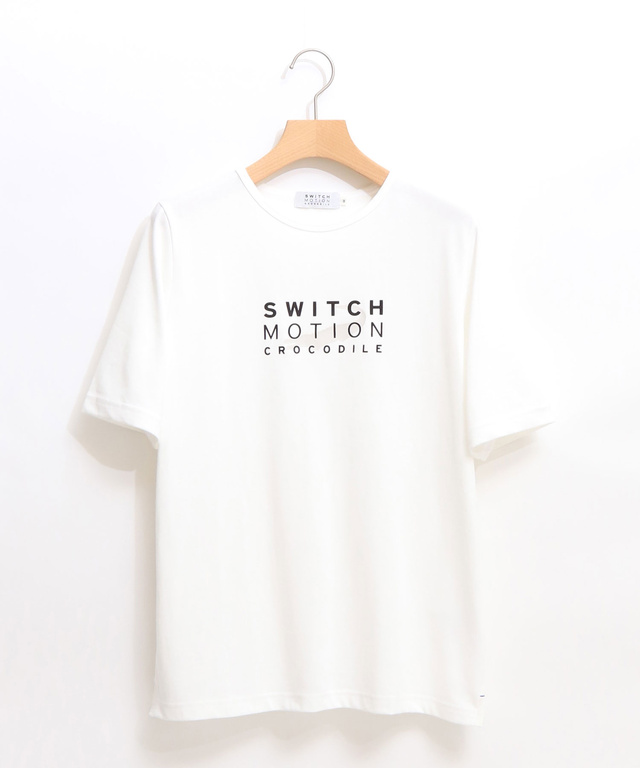 ロゴプリントTシャツ【吸汗速乾】