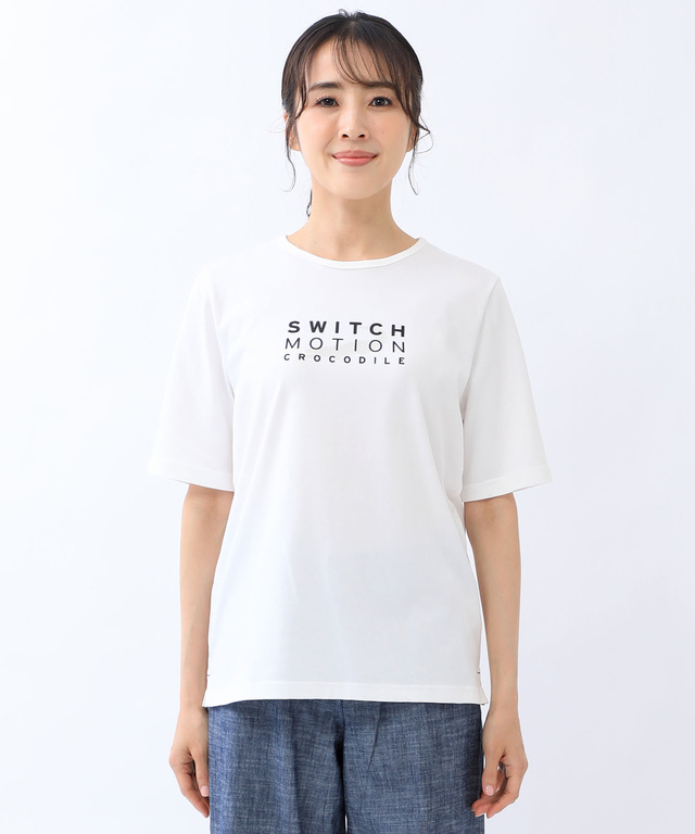 ロゴプリントTシャツ【吸汗速乾】