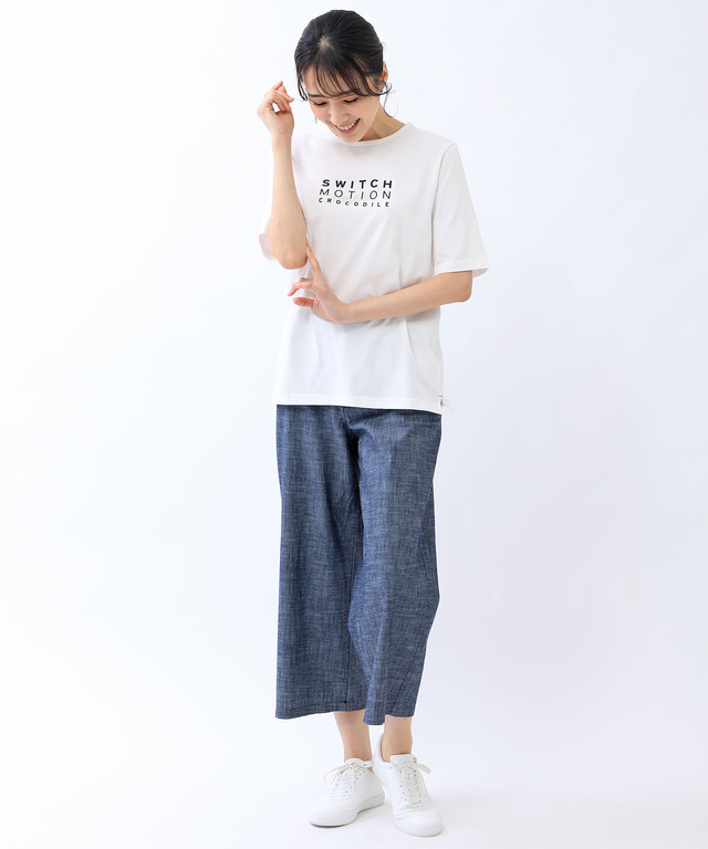 ロゴプリントTシャツ【吸汗速乾】