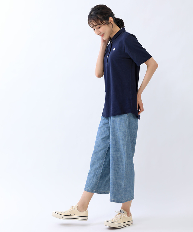 ボタンデザイン ポロシャツ【UV加工】
