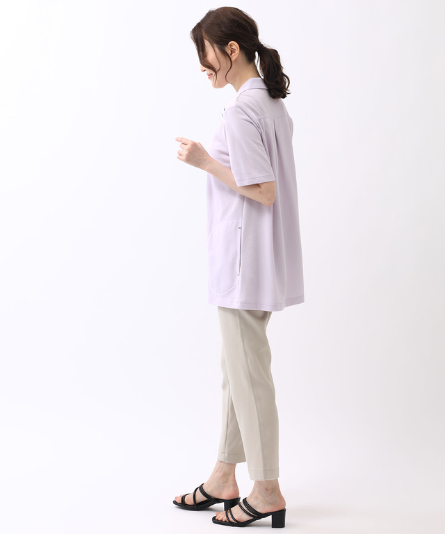 ボタンデザイン ポロチュニック【UV加工】