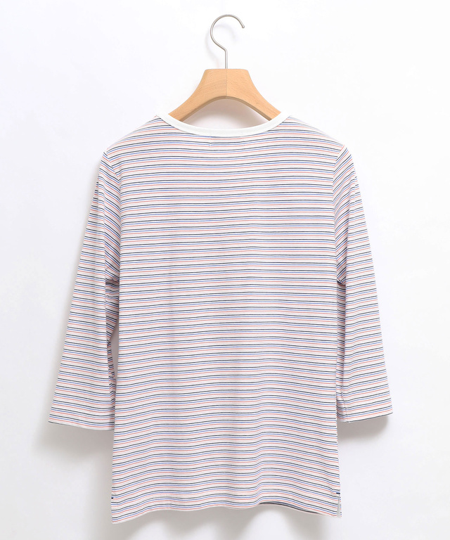 天竺 ボーダー Tシャツ【UV加工】