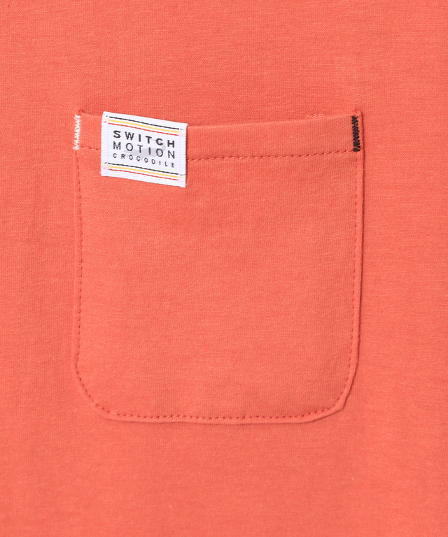 ハイゲージ 七分袖 Tシャツ【ウガンダ オーガニック コットン】