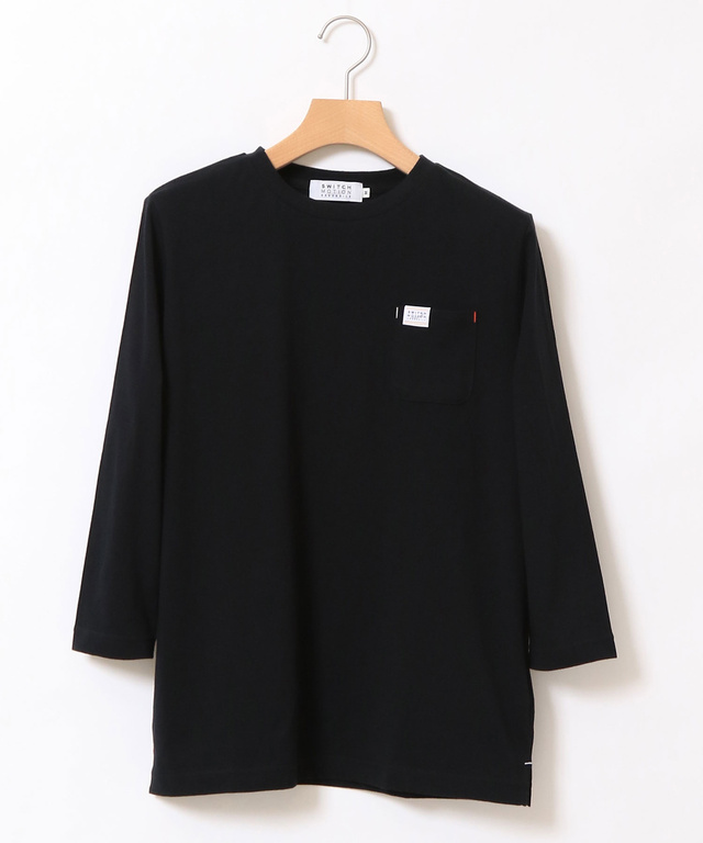 ハイゲージ 七分袖 Tシャツ【ウガンダ オーガニック コットン】