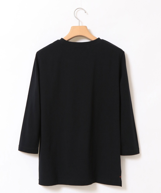 ハイゲージ 七分袖 Tシャツ【ウガンダ オーガニック コットン】