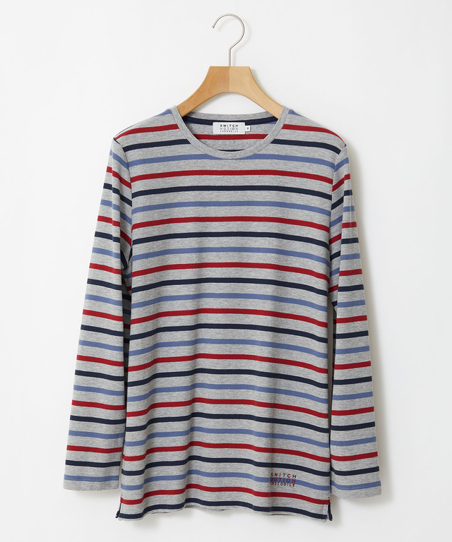 レディース ミニワッフル マルチボーダー Tシャツ通販 [2002-35214 ...