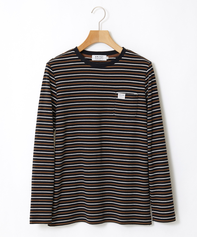 スムース ボーダー カットソー【ウガンダ オーガニック コットン】