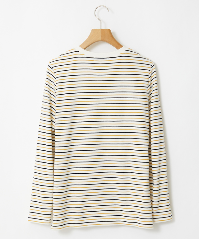 スムース ボーダー カットソー【ウガンダ オーガニック コットン】