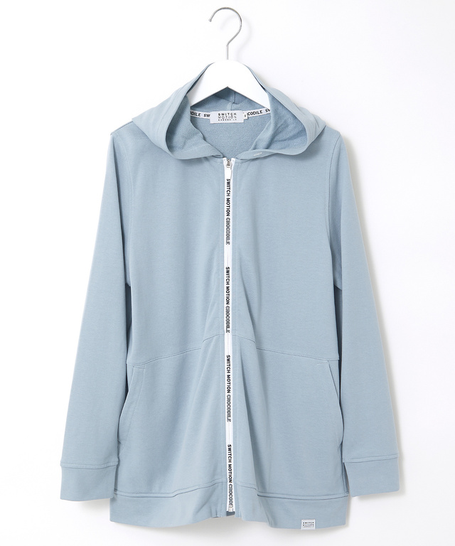 裏毛 ロゴジップ パーカー