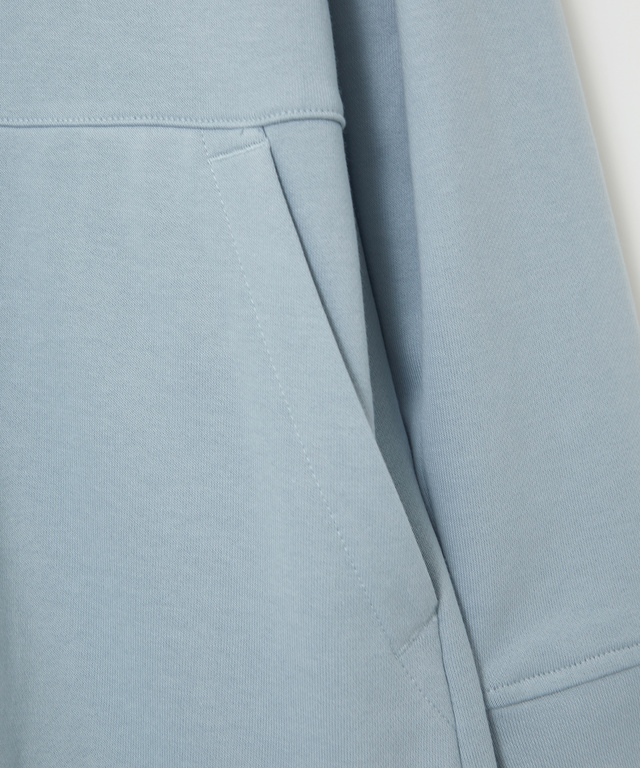 裏毛 ロゴジップ パーカー