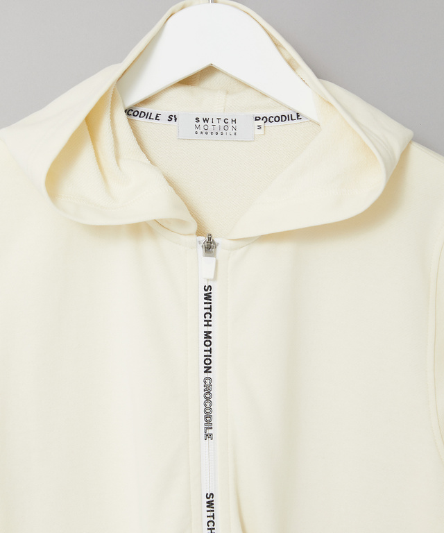 裏毛 ロゴジップ パーカー