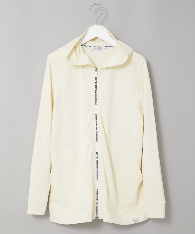 裏毛 ロゴジップ パーカー