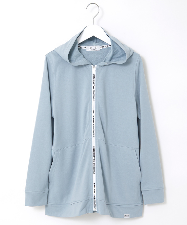 裏毛 ロゴジップ パーカー