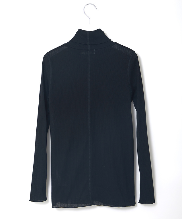 ランダムテレコ メロー ハイネック カットソー