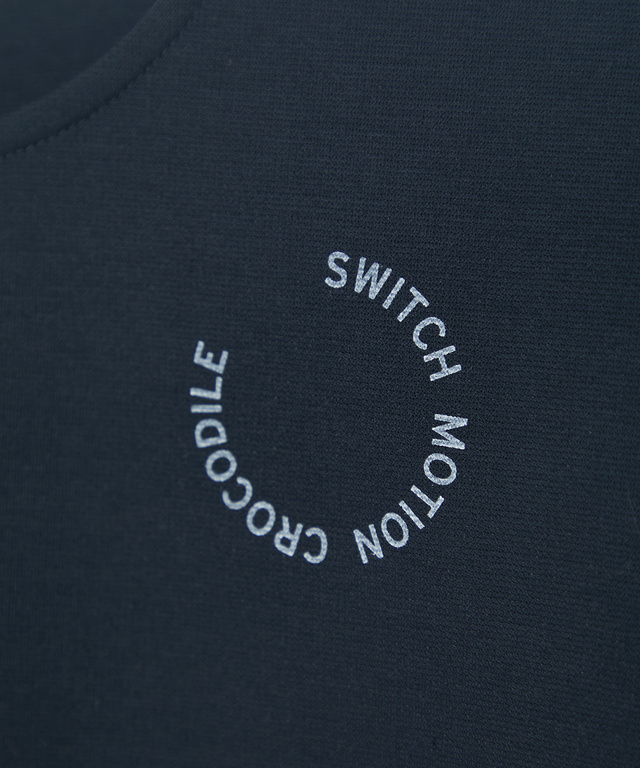 ストレッチポンチ クルーネック プルオーバー