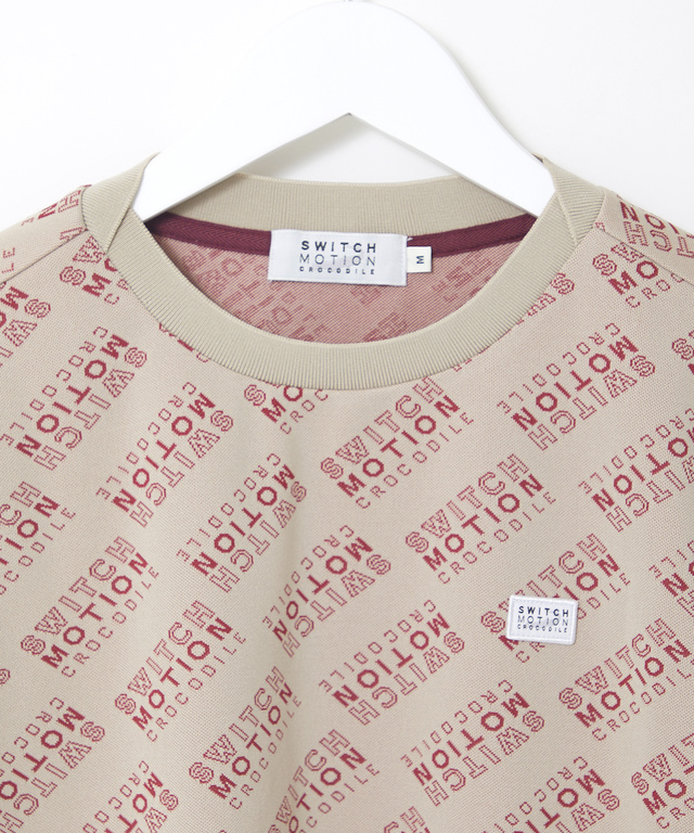 バイアス ロゴジャカード トレーナー