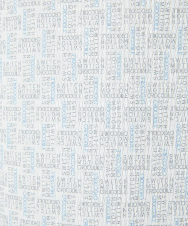 ロゴプリント ハイネック カットソー