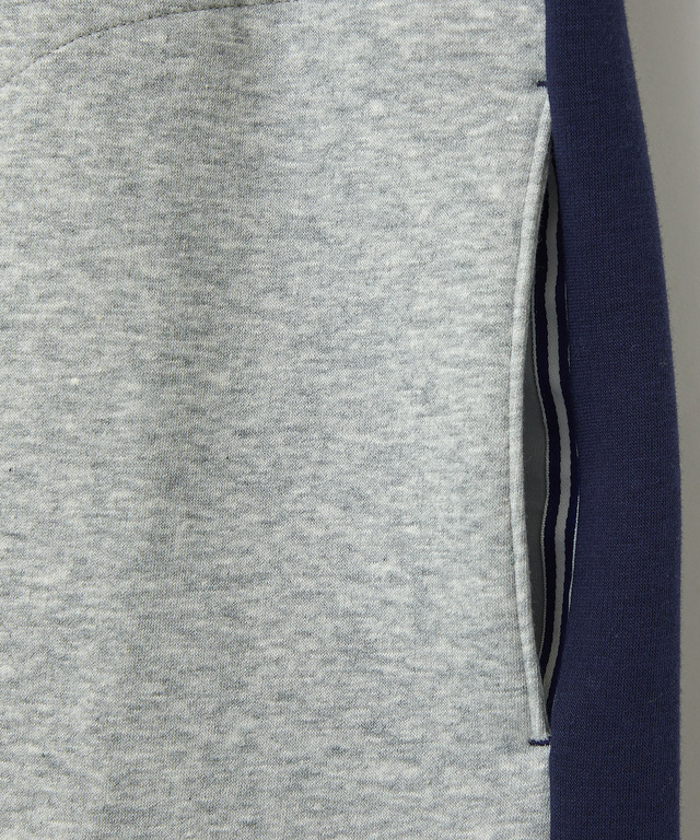 裏起毛 ハイネック チュニック