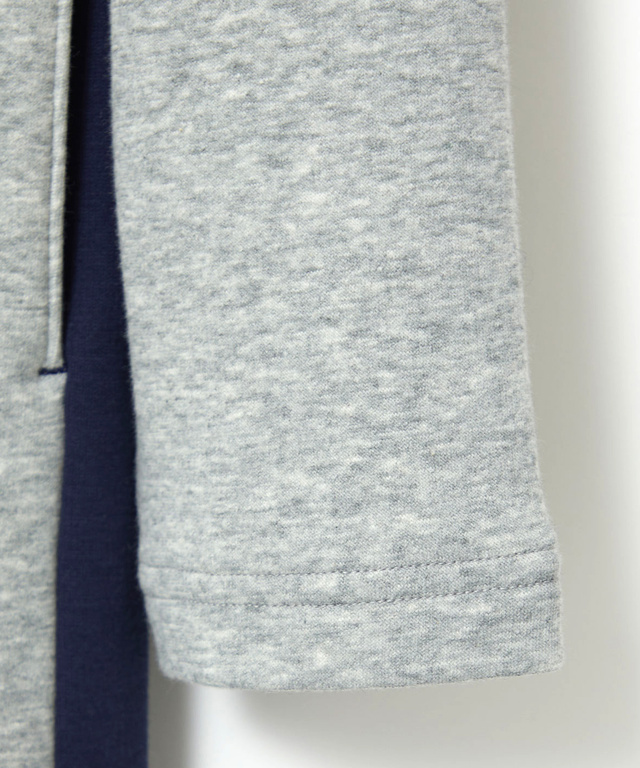 裏起毛 ハイネック チュニック