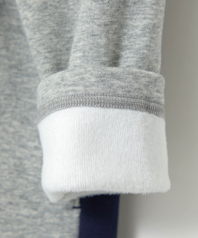 裏起毛 ハイネック チュニック
