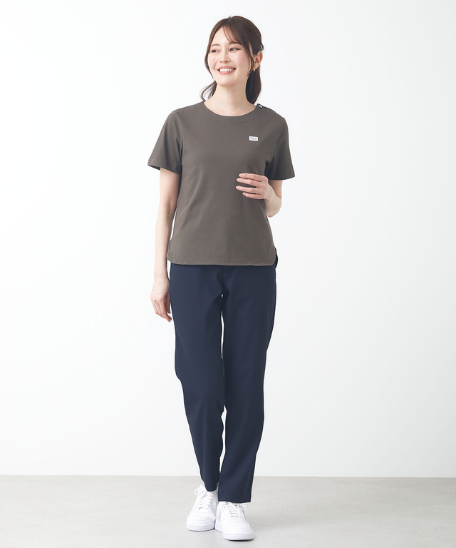 バックタック 無地 Tシャツ【吸汗速乾】
