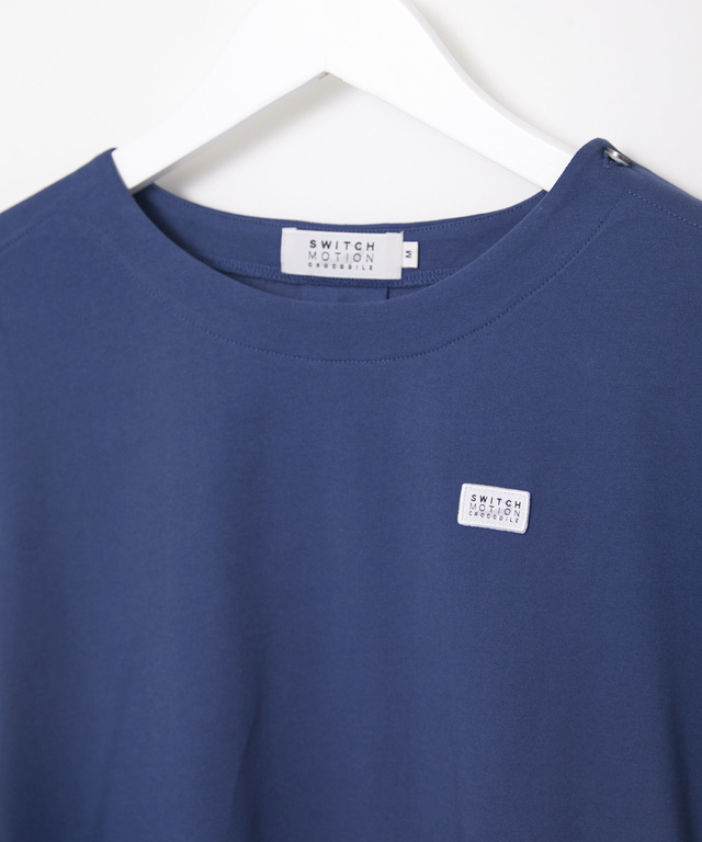 バックタック 無地 Tシャツ【吸汗速乾】