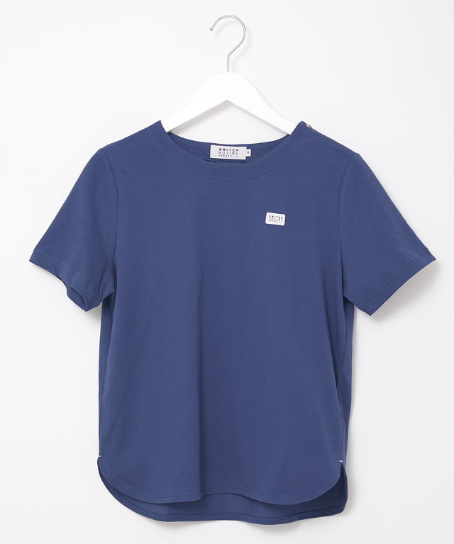 バックタック 無地 Tシャツ【吸汗速乾】