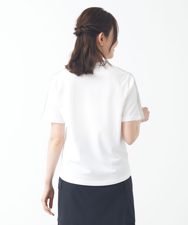 モノグラム プリント Tシャツ【吸汗速乾】