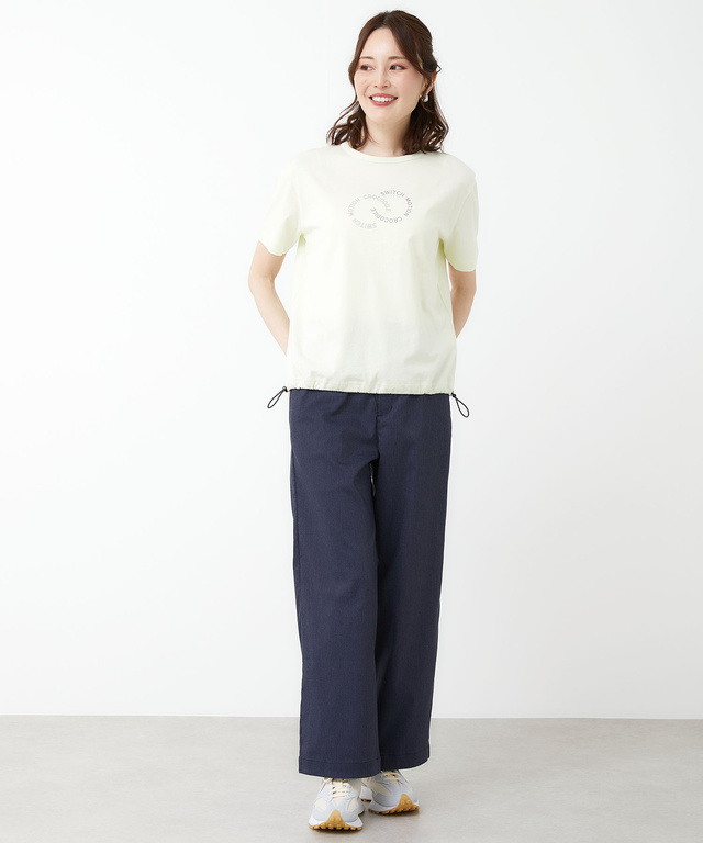 ロゴリング プリント Tシャツ
