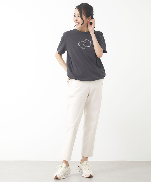 ロゴリング プリント Tシャツ