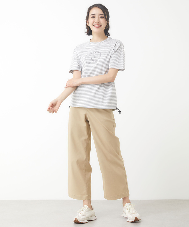 ロゴリング プリント Tシャツ